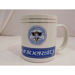 ORAL ROBERTS UNIVERSITY TULSA OKLAHOMA VINTAGE COFFE MUG